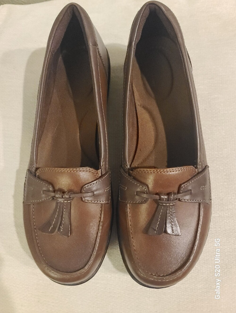 Clarks Ashland Bubble Loafers for Women Size 8.5